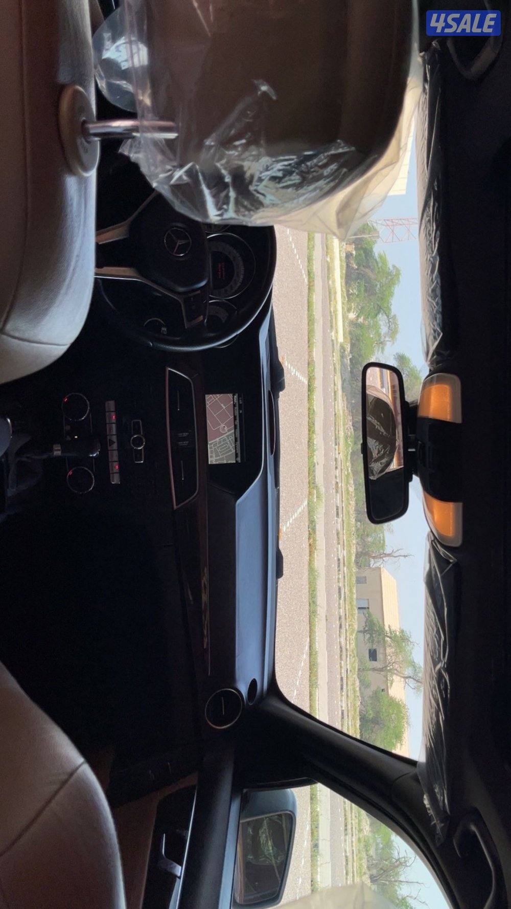 للبيع مرسيدس c200 موديل 2014 amg فحص قير مكينه شاصي لون سيلفر داخل تان11