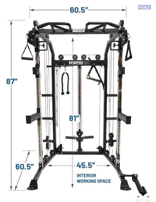 🔥 معدات جيم منزلي فاخرة - جديدة تقريباً فواتير Pro Sport1