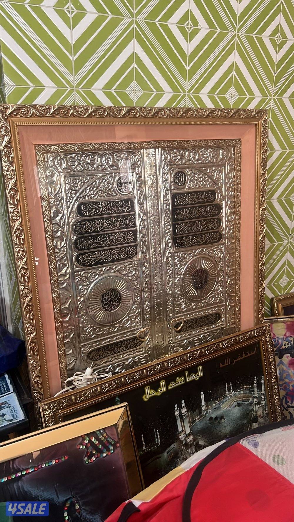 للبيع برواز باب الكعبه وساعه0