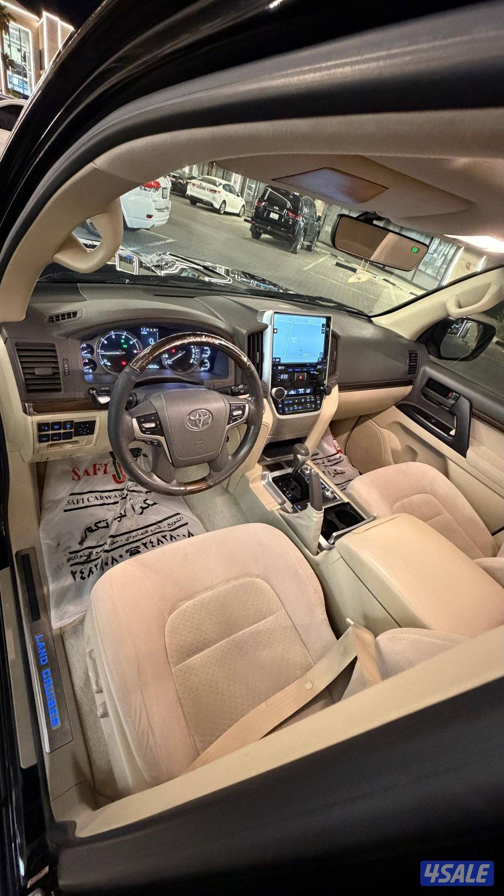 للبيع لاند كروزر موديل 2019 شرط الفحص بالكامل الموتر صبغ الوكاله4