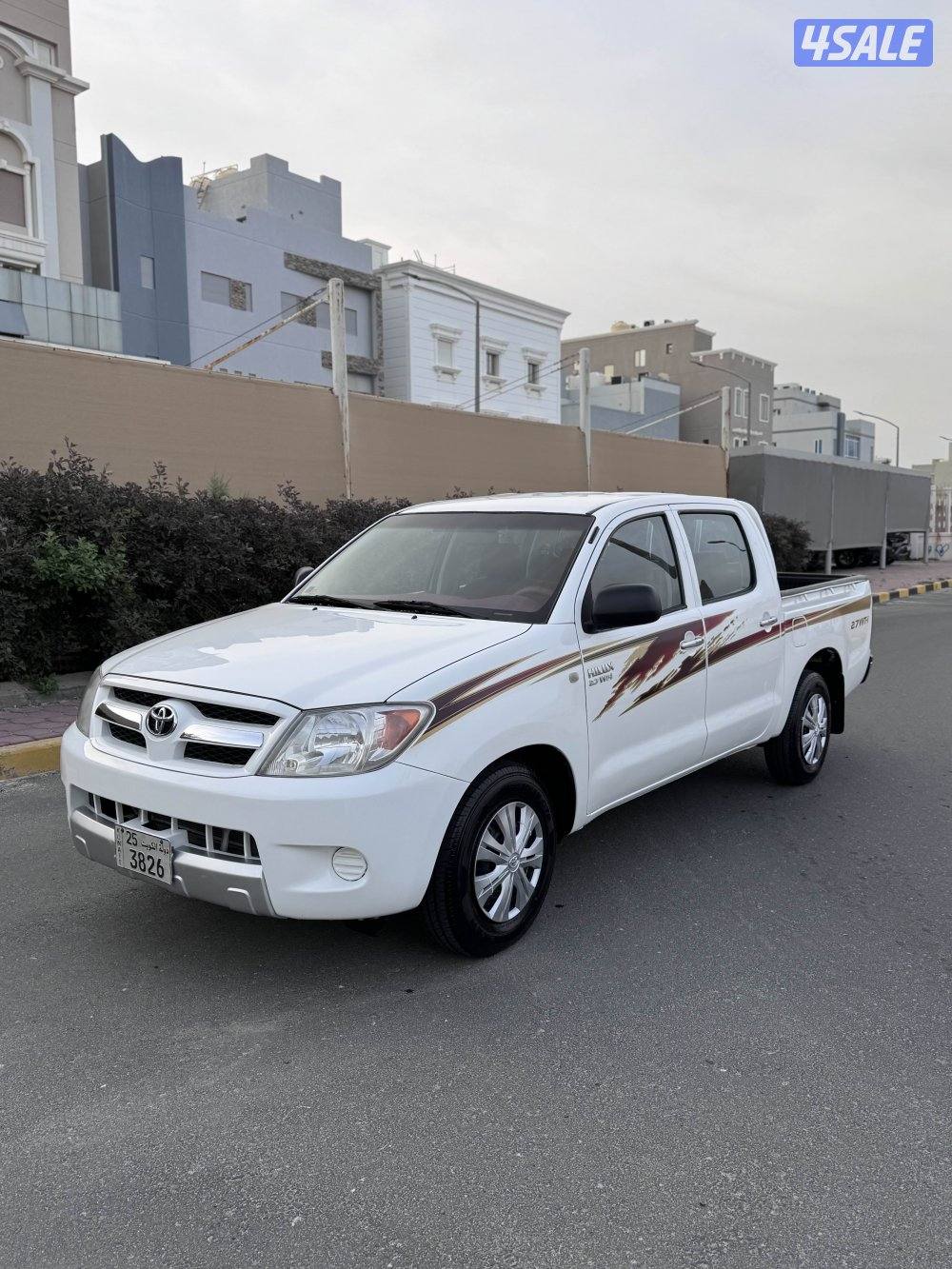 هايلكس 2008 قير عادي بحاله ممتازه0