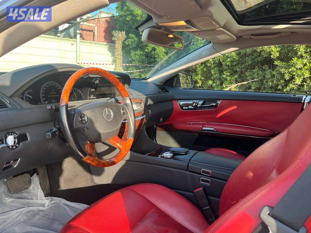 مرسيدس S500 ماشي 70 حمايه فل بدي9