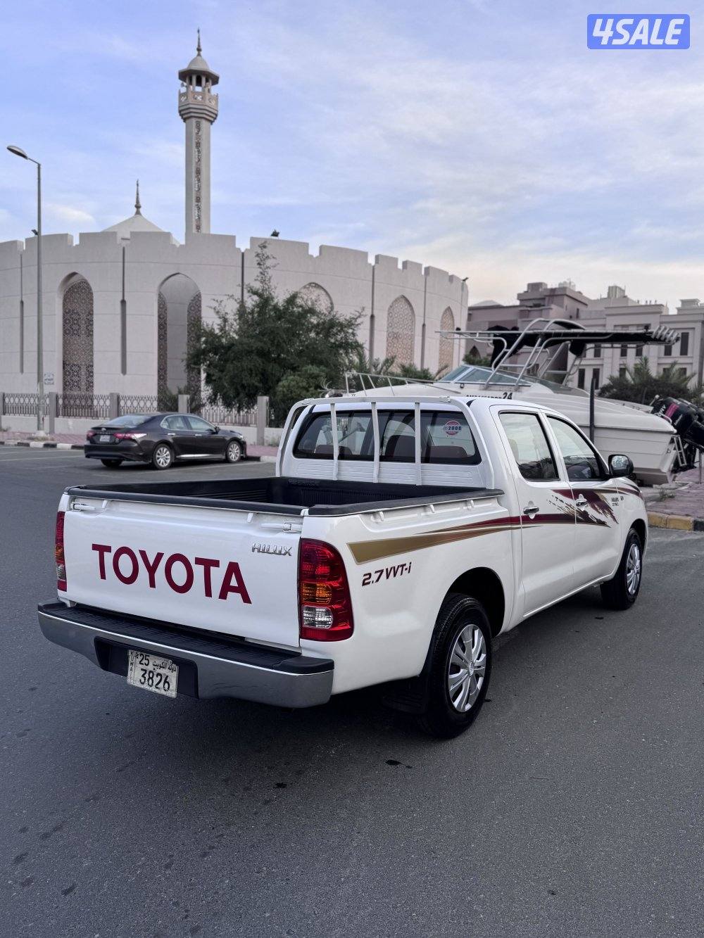 هايلكس 2008 قير عادي بحاله ممتازه4