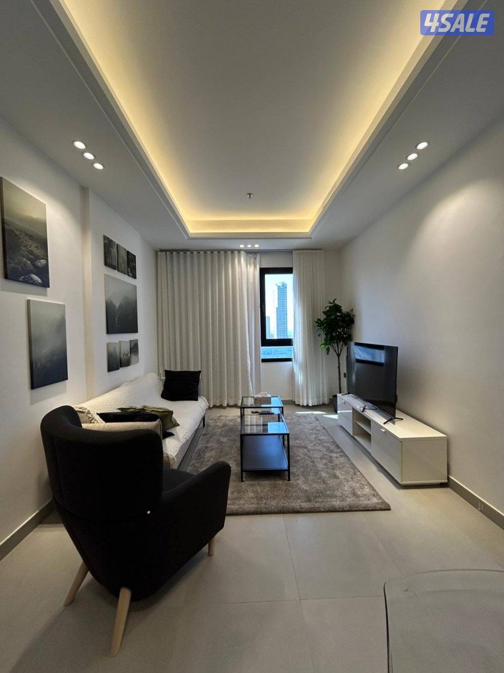 شقة مفروشة بالكامل للإيجار فى دسمان - إطلالة بحر مباشرة1