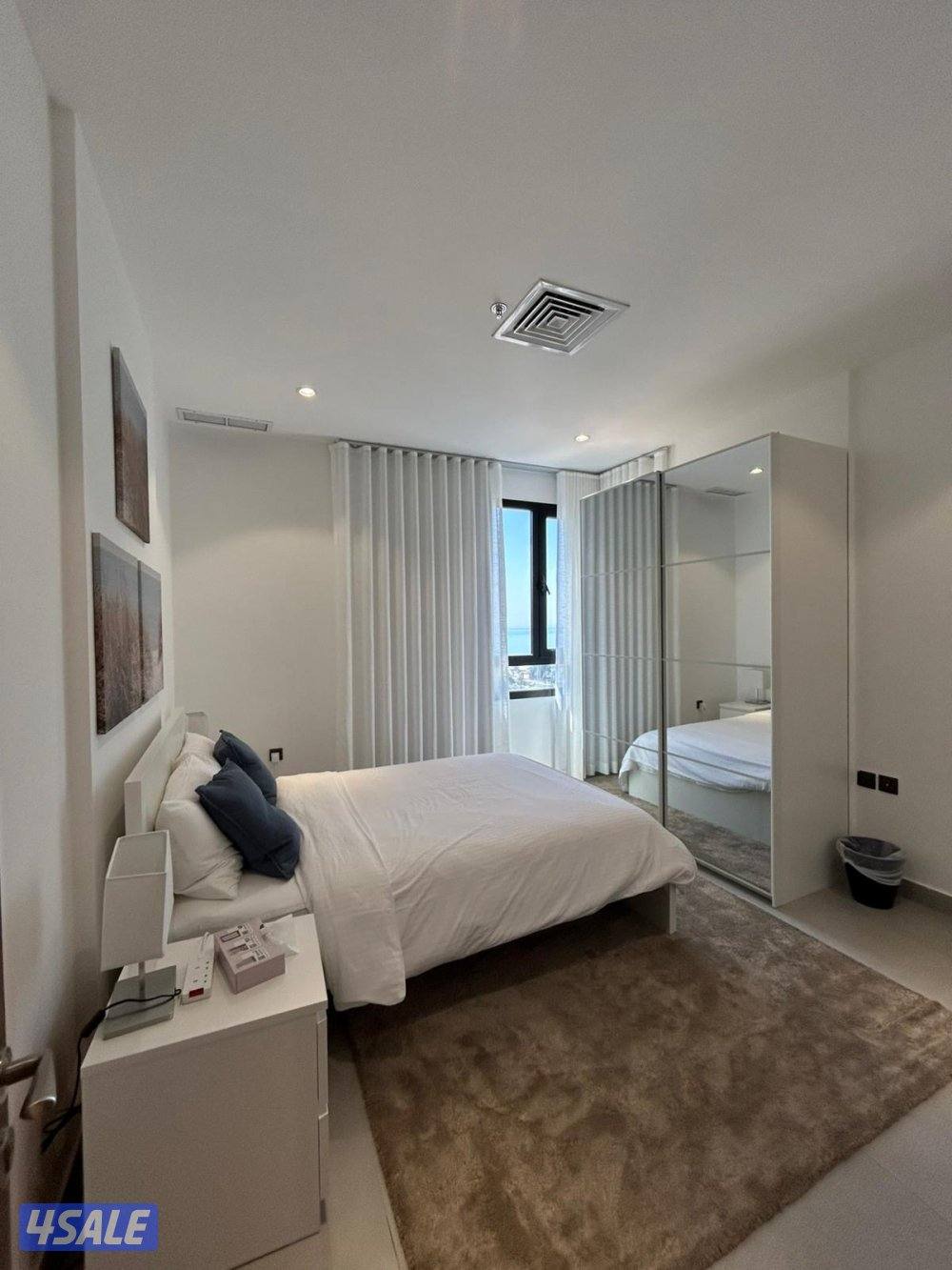 شقة مفروشة بالكامل للإيجار فى دسمان - إطلالة بحر مباشرة2