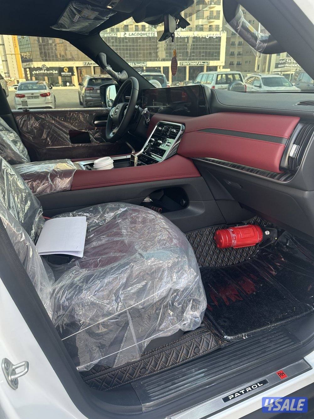 اللبيع باترول اعلى فيه رنق ٢٢ تون تيربو شبه اصفار سقف اسود7