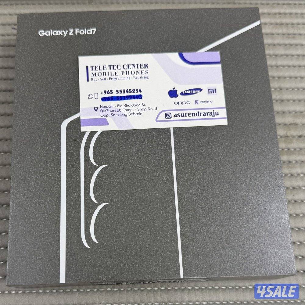 Samsung Galaxy Z Fold7 5G 256GB Jet Black New Sealed.0