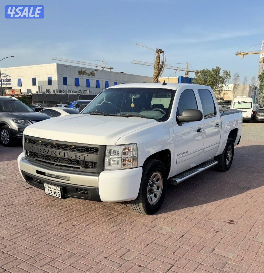 شفر سلفرادو غمارتين موديل ٢٠١٠ دبل قير شرط الفحص4