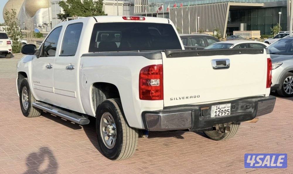 شفر سلفرادو غمارتين موديل ٢٠١٠ دبل قير شرط الفحص6