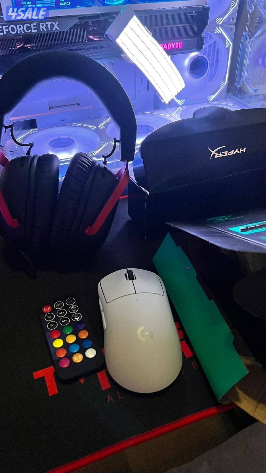 سيت اب كامل شاشه ماوس باد طاوله ماوس كيبورد سماعه5