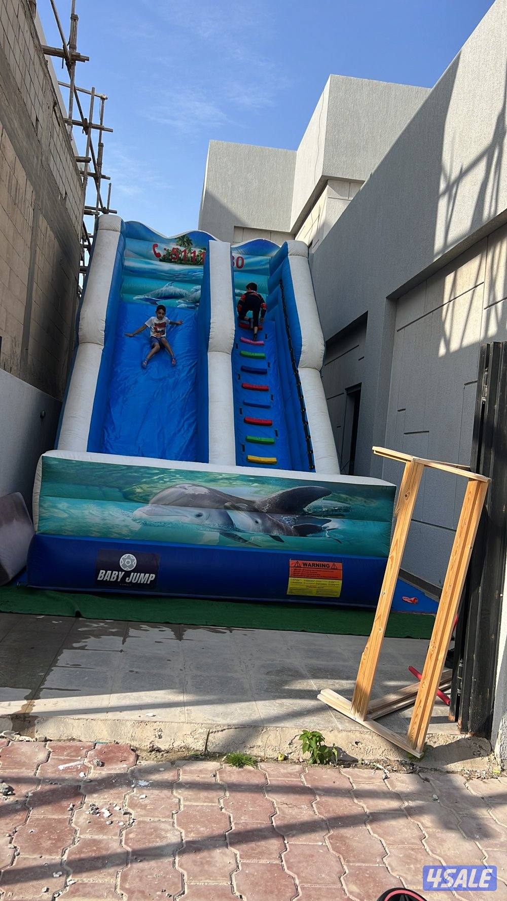 للايجار نطاطيات عادية ومايية اشكال مختلفة واحجام متنوعة ويوجد بوني0