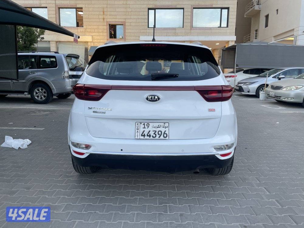 كيا سبورتاج 2021 صبغ الوكاله ما عدا قطعه5