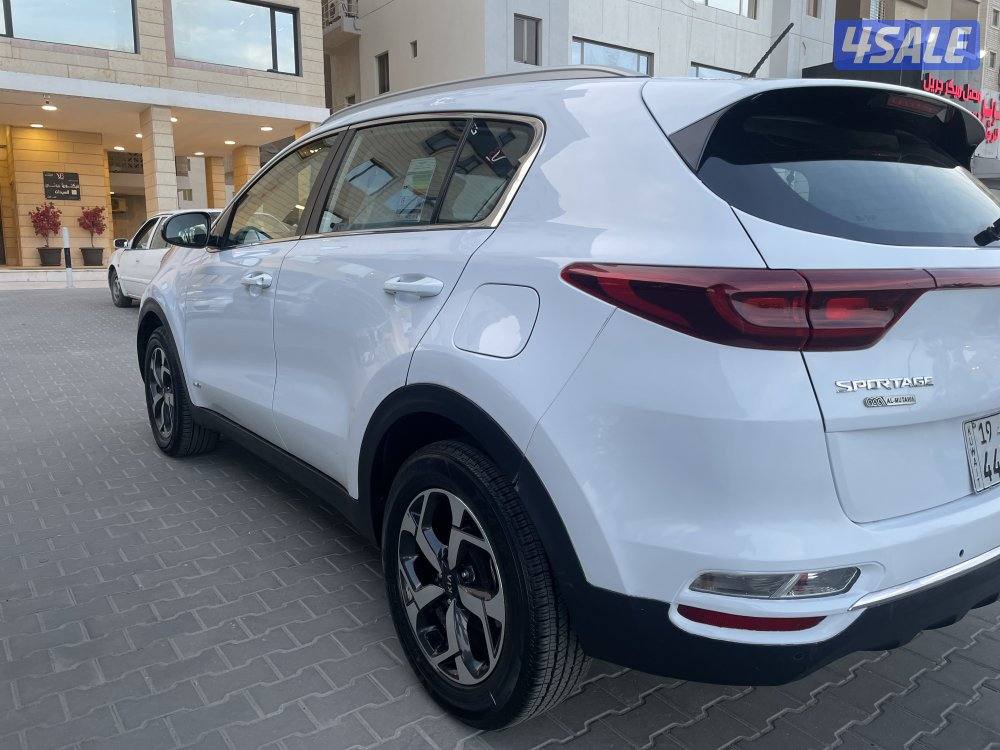 كيا سبورتاج 2021 صبغ الوكاله ما عدا قطعه4