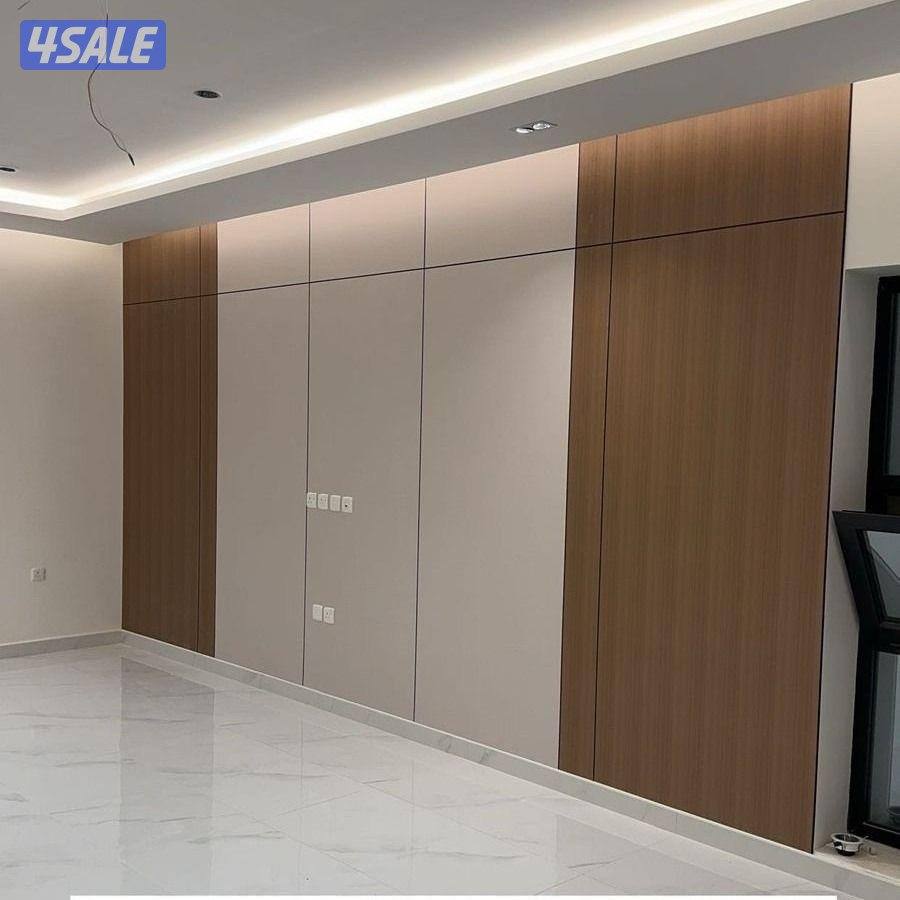 ديكور جبس بورد اسقف قواطع بارتيشن جبس بورد اسمنت اصباغ بديل خشب صبغ13