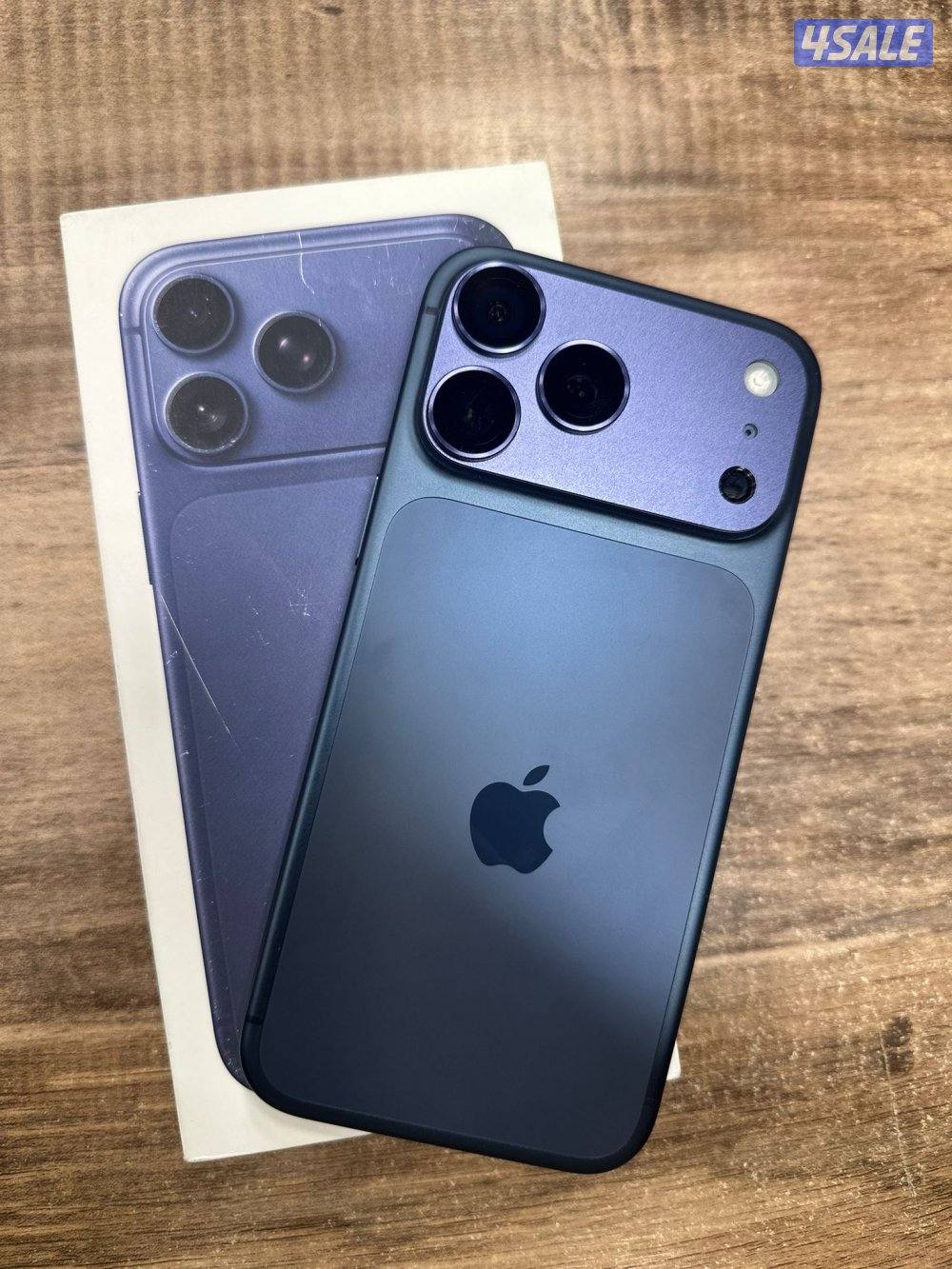 ايفون 17 برو ماكس 256 جيجا 28 شحنه فقط كرتون عربي ولاخدش👍كالجديد0