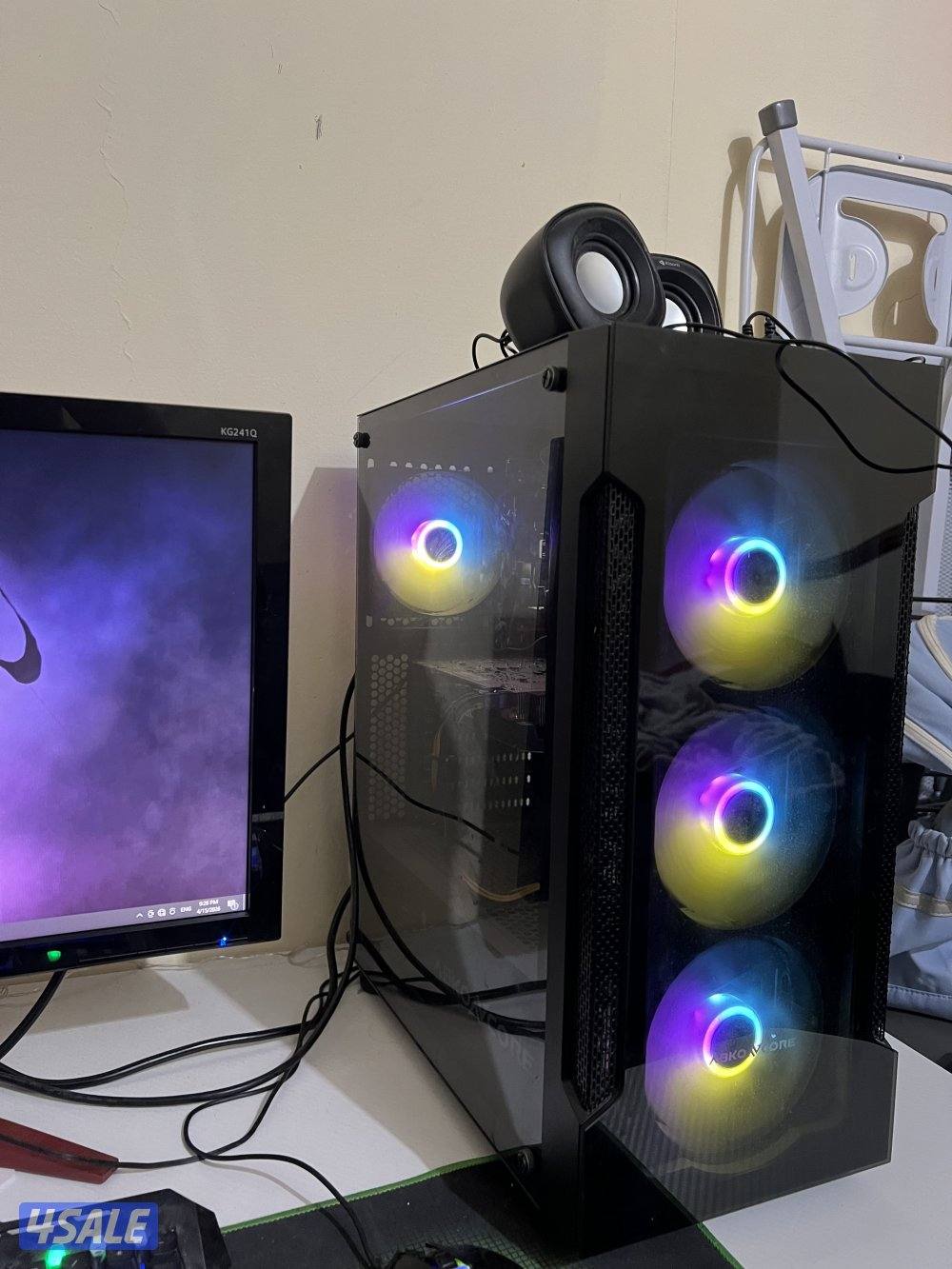 Gaming computer full set with very good condition and very less usage2