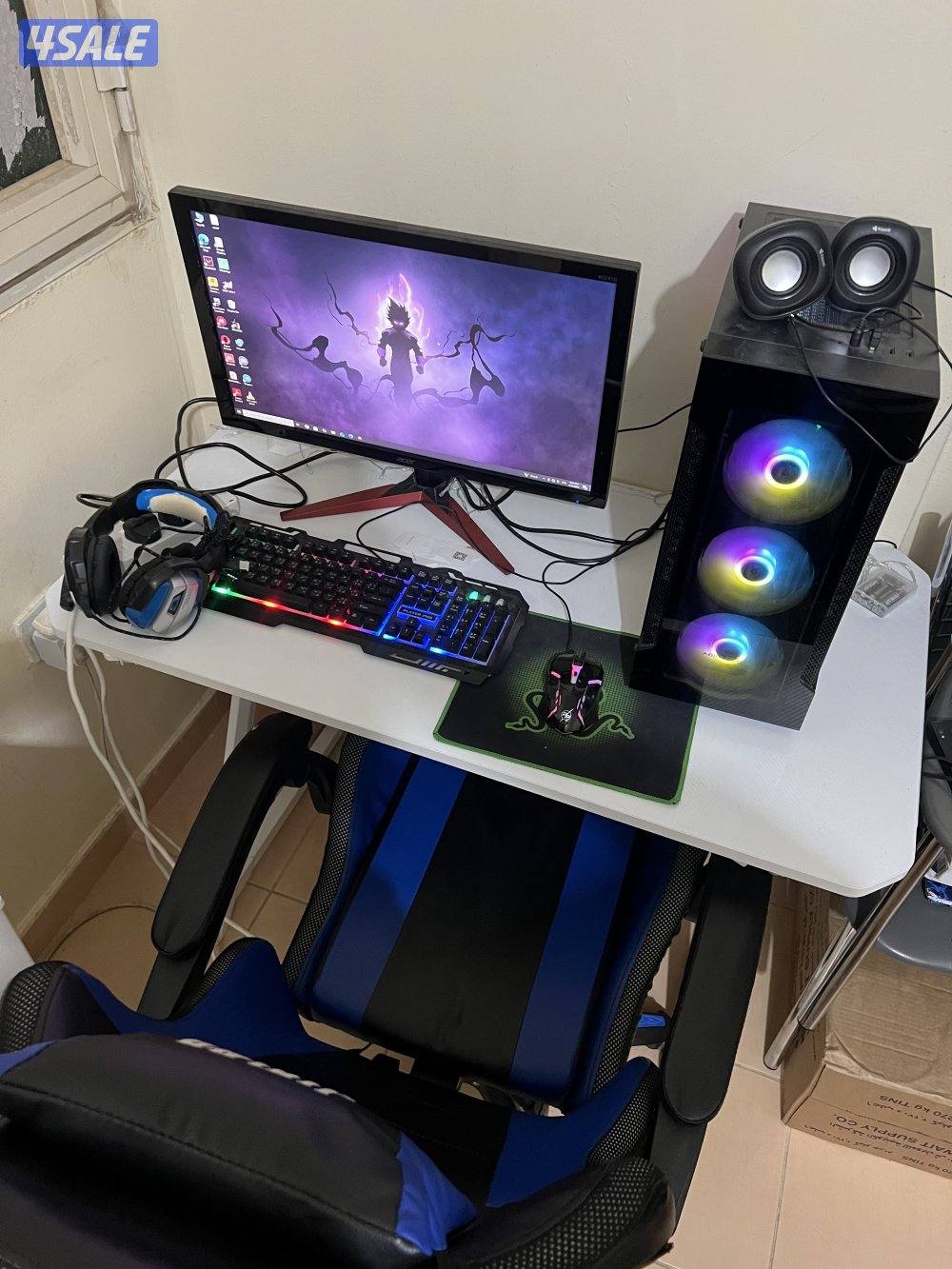 Gaming computer full set with very good condition and very less usage3