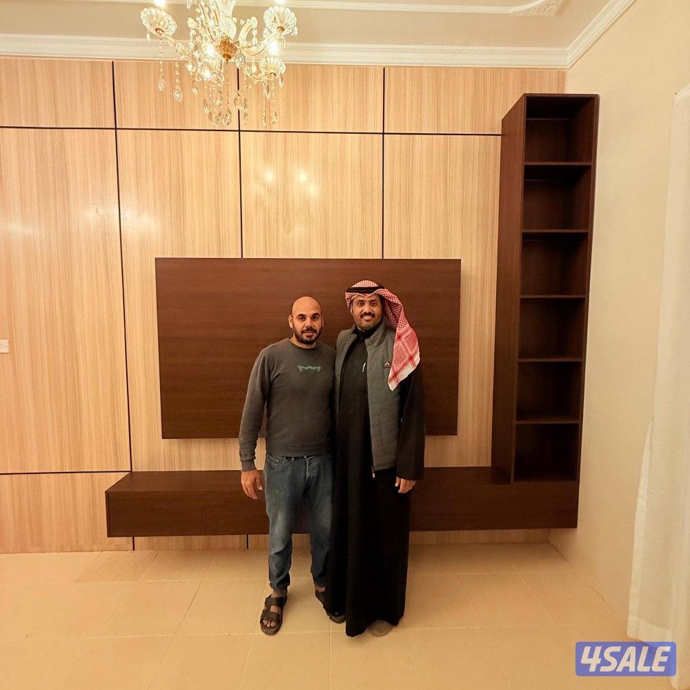 أعمال صبغ وورق حائط وباركيه وجميع أعمال الديكورات1