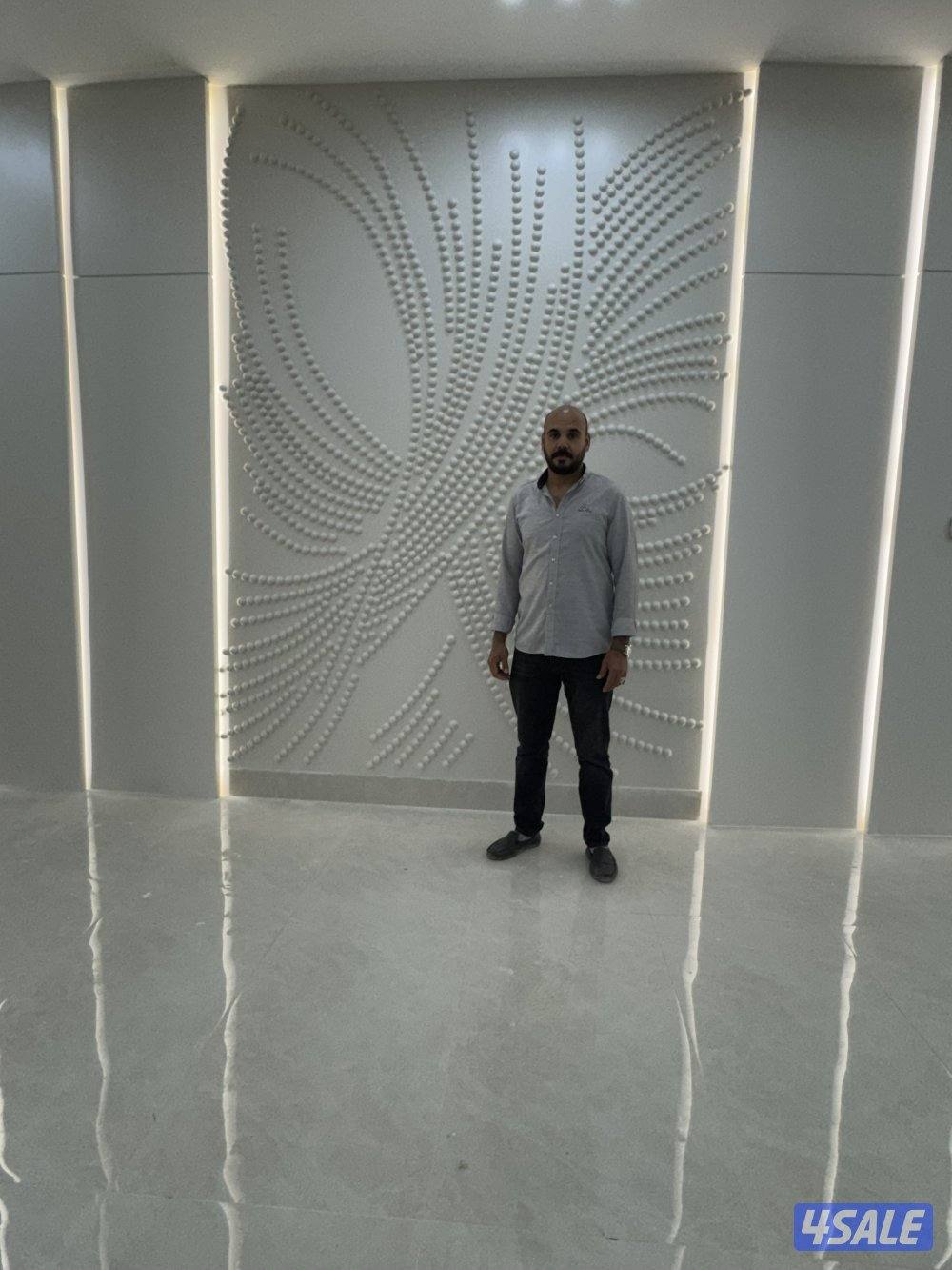 أعمال صبغ وورق حائط وباركيه وجميع أعمال الديكورات4