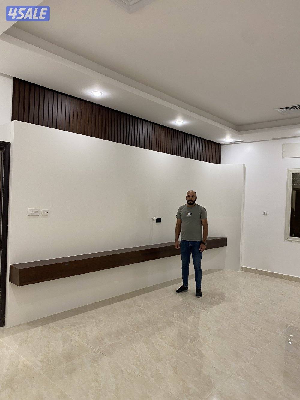 أعمال صبغ وورق حائط وباركيه وجميع أعمال الديكورات7