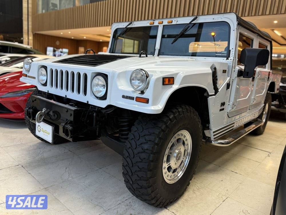 همر H1 … Turbo Diesel … موديل 2002 … العداد 24 الف كم فقط0