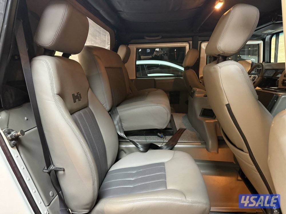 همر H1 … Turbo Diesel … موديل 2002 … العداد 24 الف كم فقط9