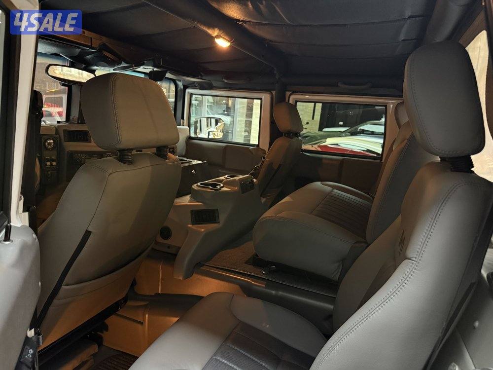 همر H1 … Turbo Diesel … موديل 2002 … العداد 24 الف كم فقط10