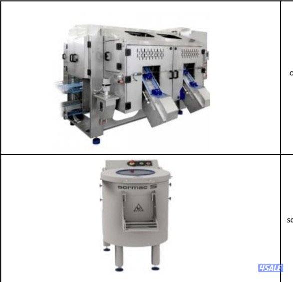 للبيع معدات مستعملة بحالة ممتازة  ( للمصانع الكبرى و المطابخ المركزية)5