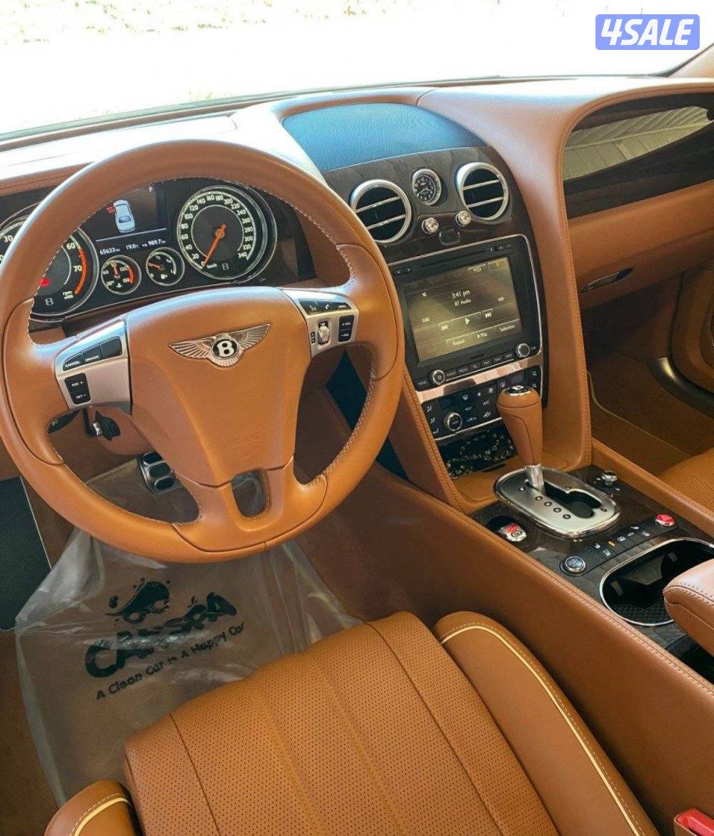 للبيع او للبدل بنتلي 2014 صبغ الوكاله حالة الوكالة 78000 كيلو3