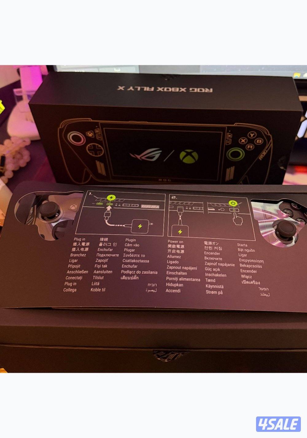 للبيع rog xbox all x استخدام اقل من اسبوع الفاتوره موجوده0