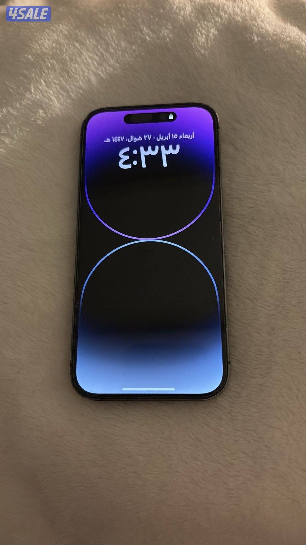 iPhone 14 Pro-256GBكاميرات وشاشه سليمه 100٪؜ مساحه0