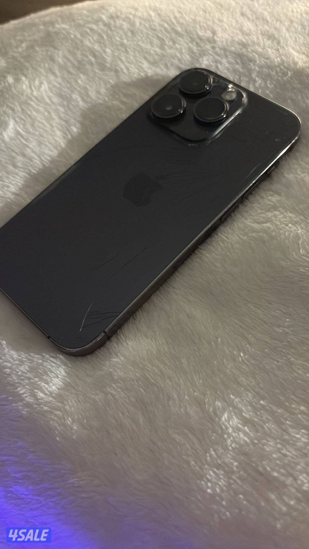 iPhone 14 Pro-256GBكاميرات وشاشه سليمه 100٪؜ مساحه1