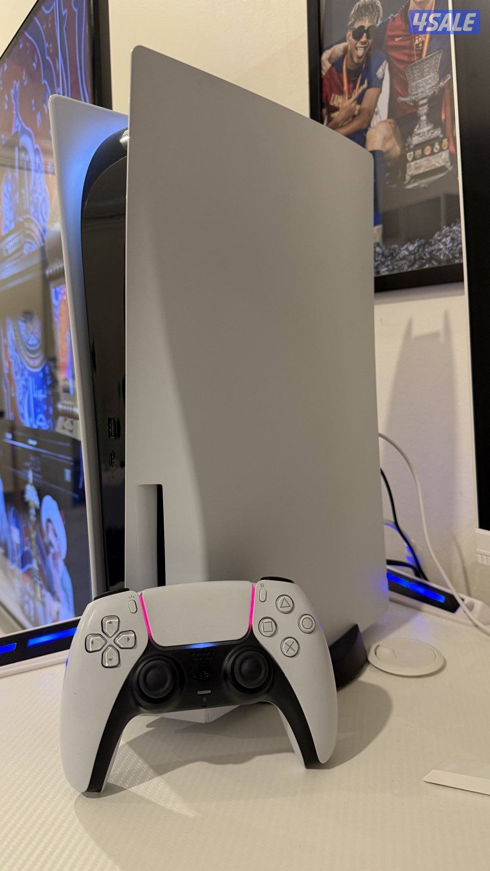 للبيع بلاستيشن نظيفة ( استعمال شهر )1