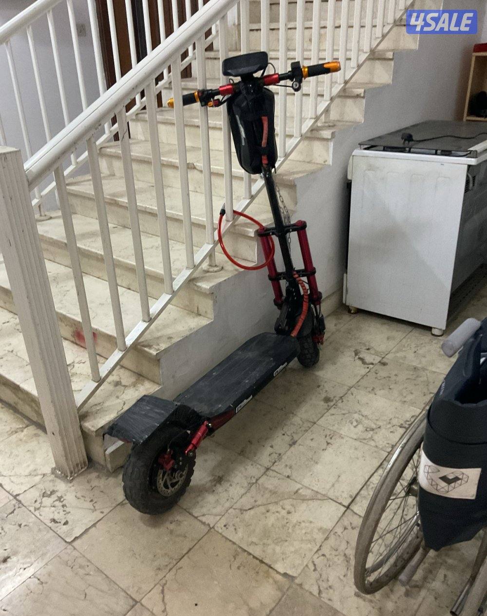 سكوتر محركين مع بوس للبيع او البدل مع كوقو شوف الوصف2