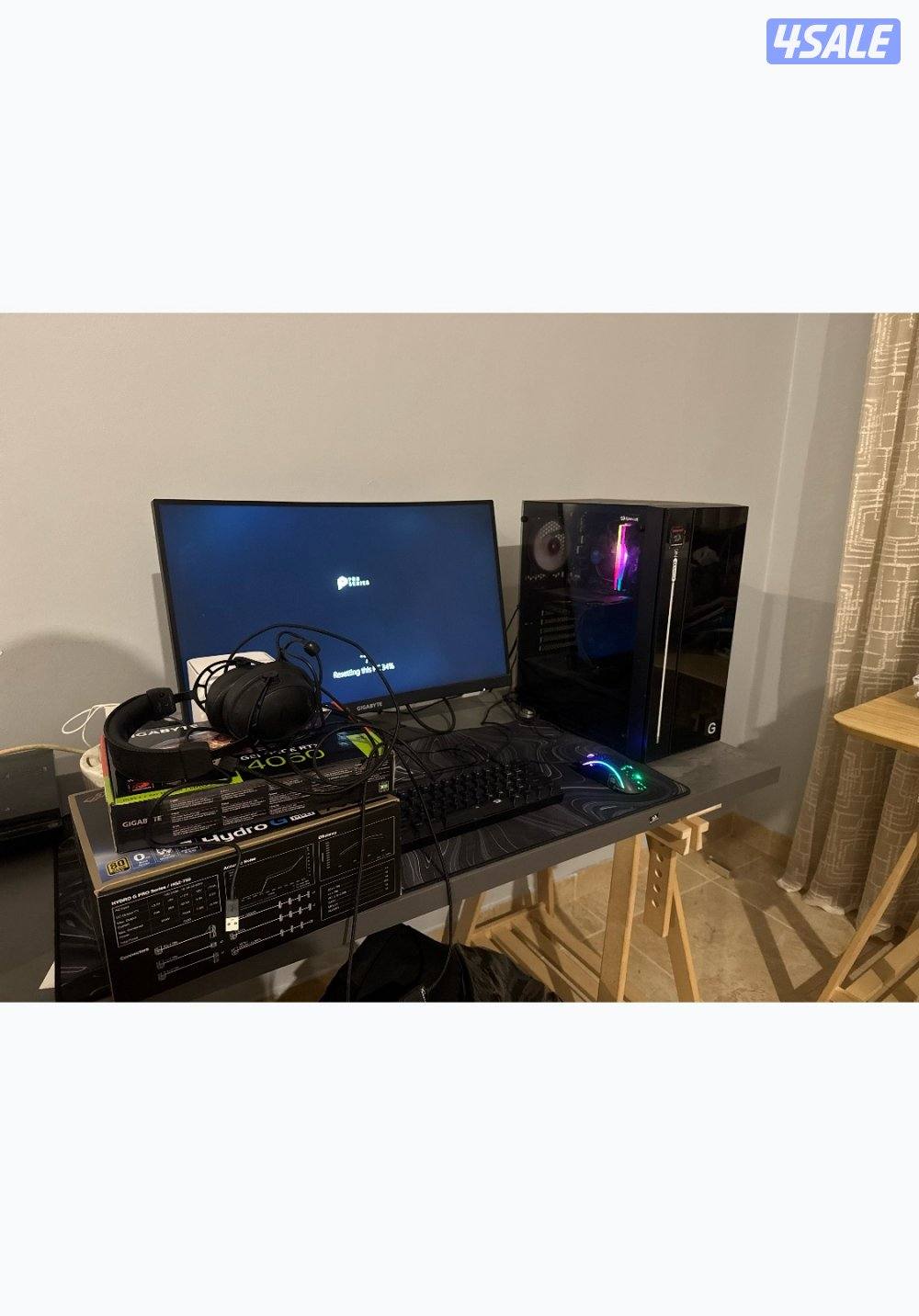 بي سي i5 كرت 4060 معى شاشته و اغراضه0