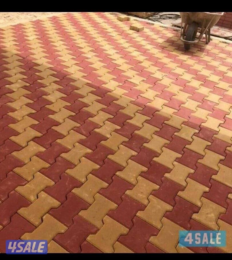 معلم بلاط متدخل وكربستون جميع منطق الكويت3