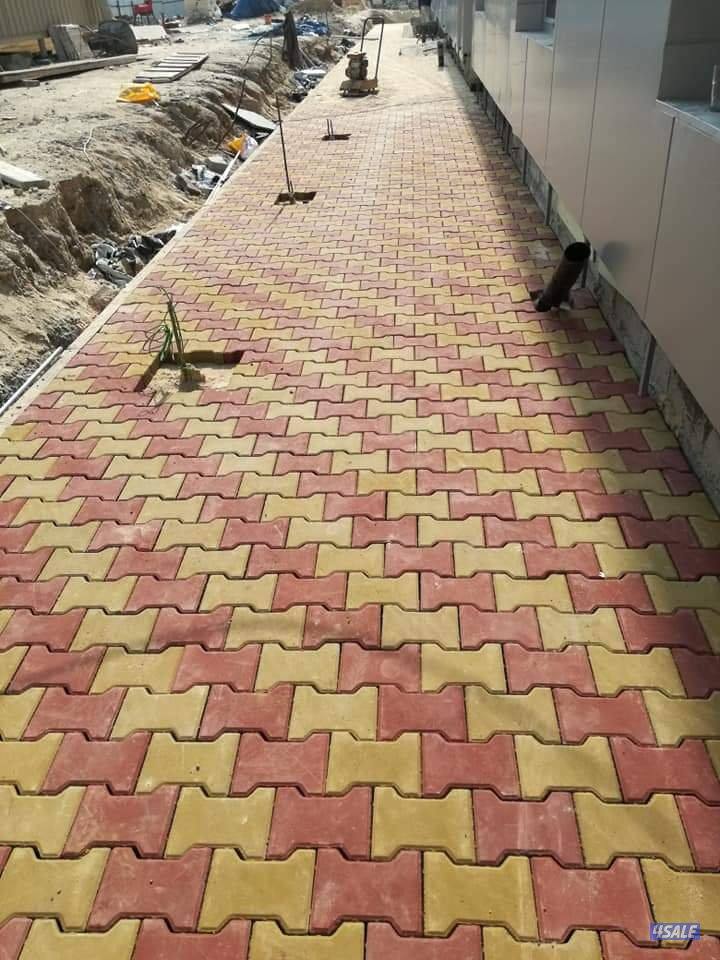 معلم بلاط متدخل وكربستون جميع منطق الكويت9