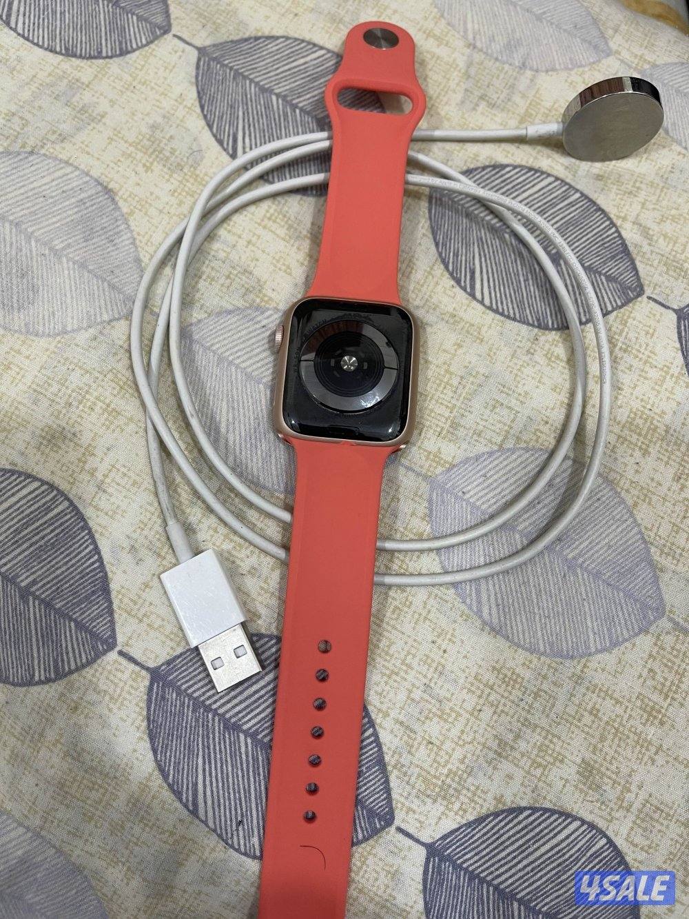 ساعة آبل الاصلية الجيل الرابع 4 بطارية 91 تحديث جديد مع الشحن الاصلي5