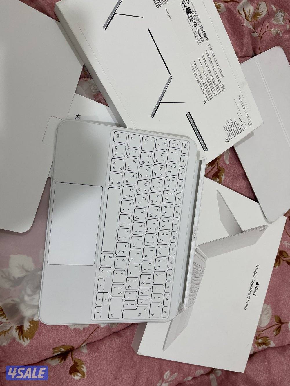 كيبورد ابل ماجيك الاصلي مقاس 10.9 كفالة 11 شهر استخدام أسبوع6