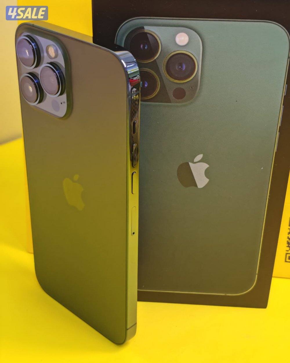 ايفون 13 برو ماكس 128GB أخضر بطارية 88% مستعمل نظيف iPhone 13 Pro Max2