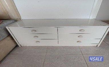 Double bed with orthopedic mattress with side table1