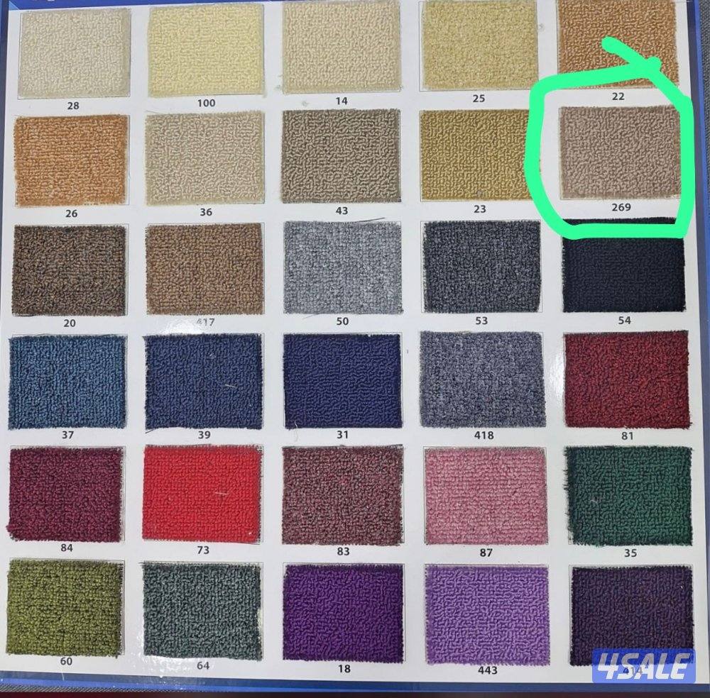 بيع سجاد تركي ساده ومشجر قص وتركيب جميع انواع السجاد11