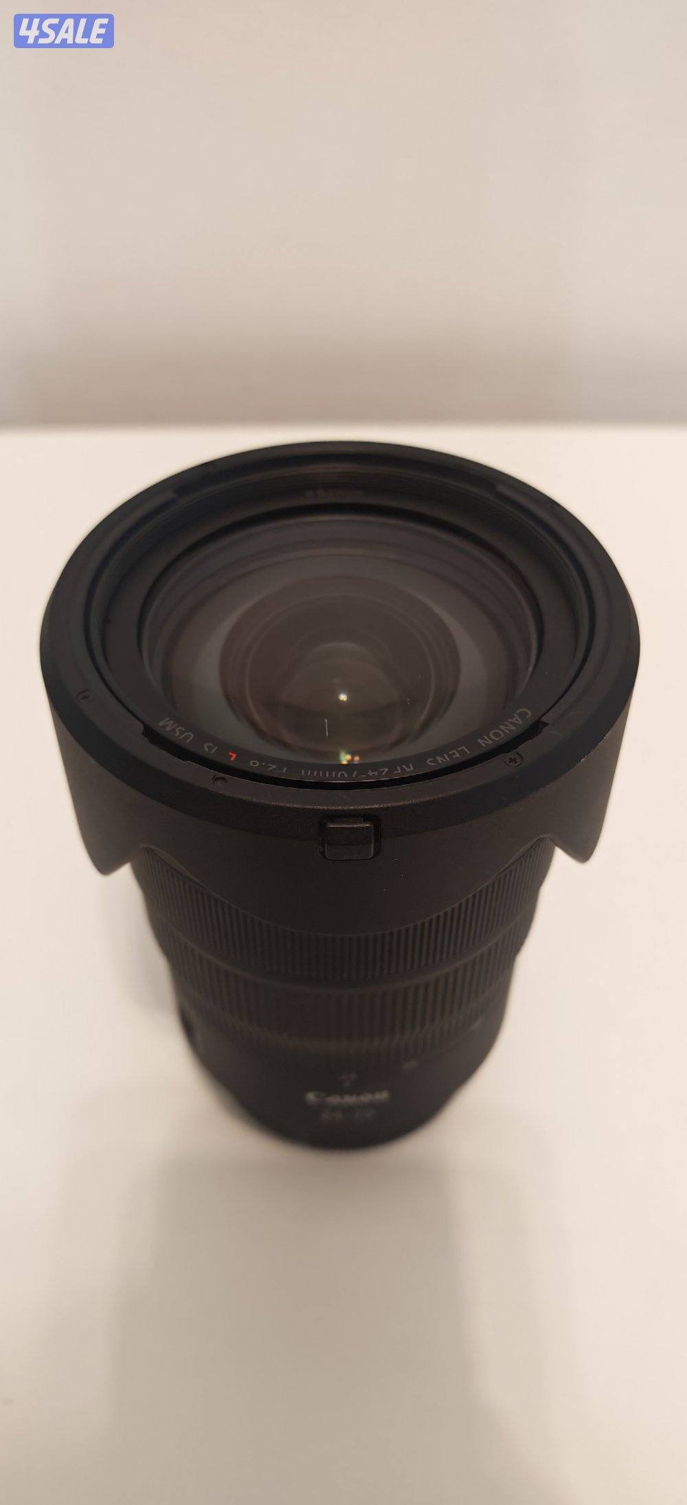 للبيع عدسة canon rf 24-701