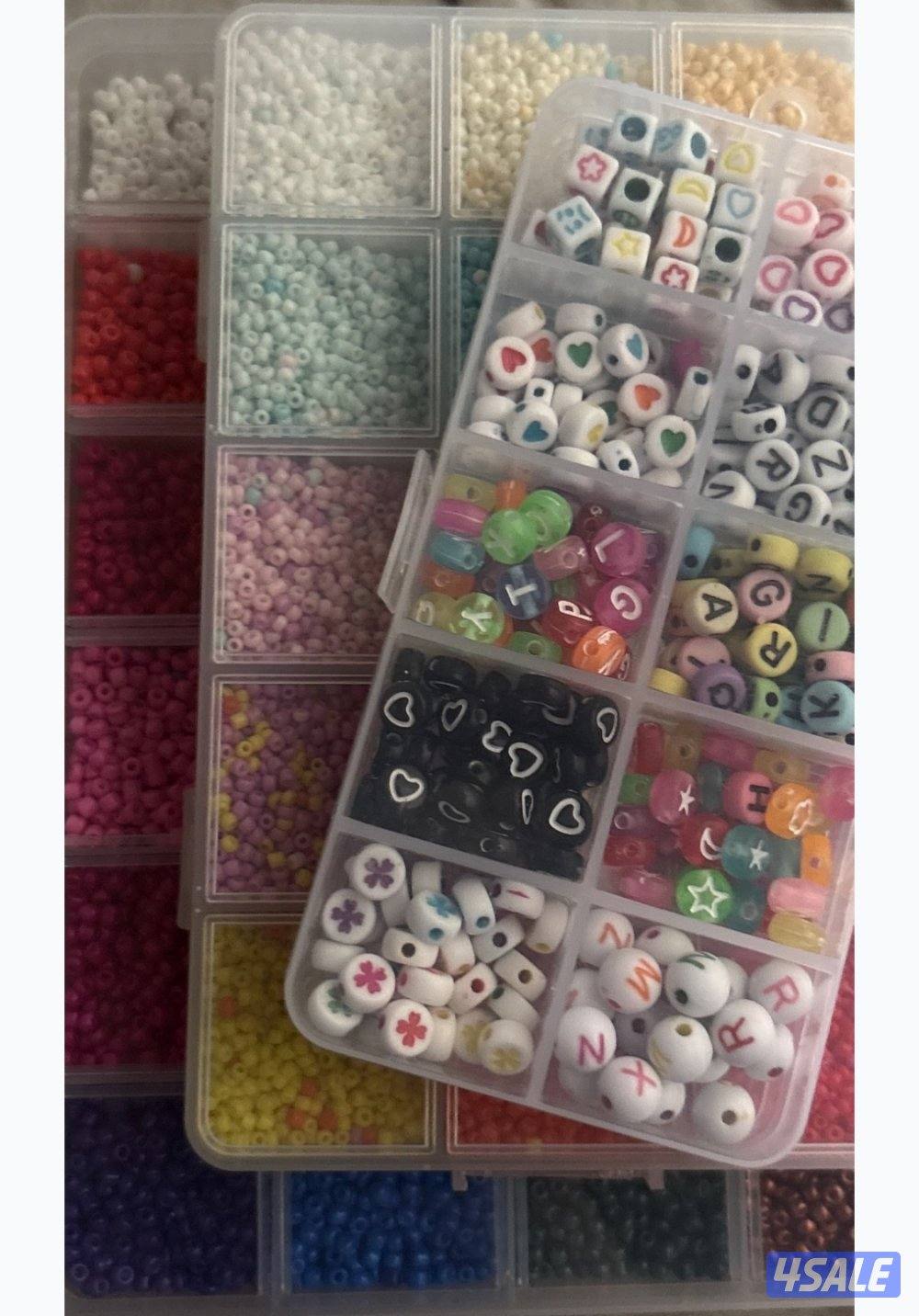 Beads for making accessories for kids bought from shein 3 pieces3