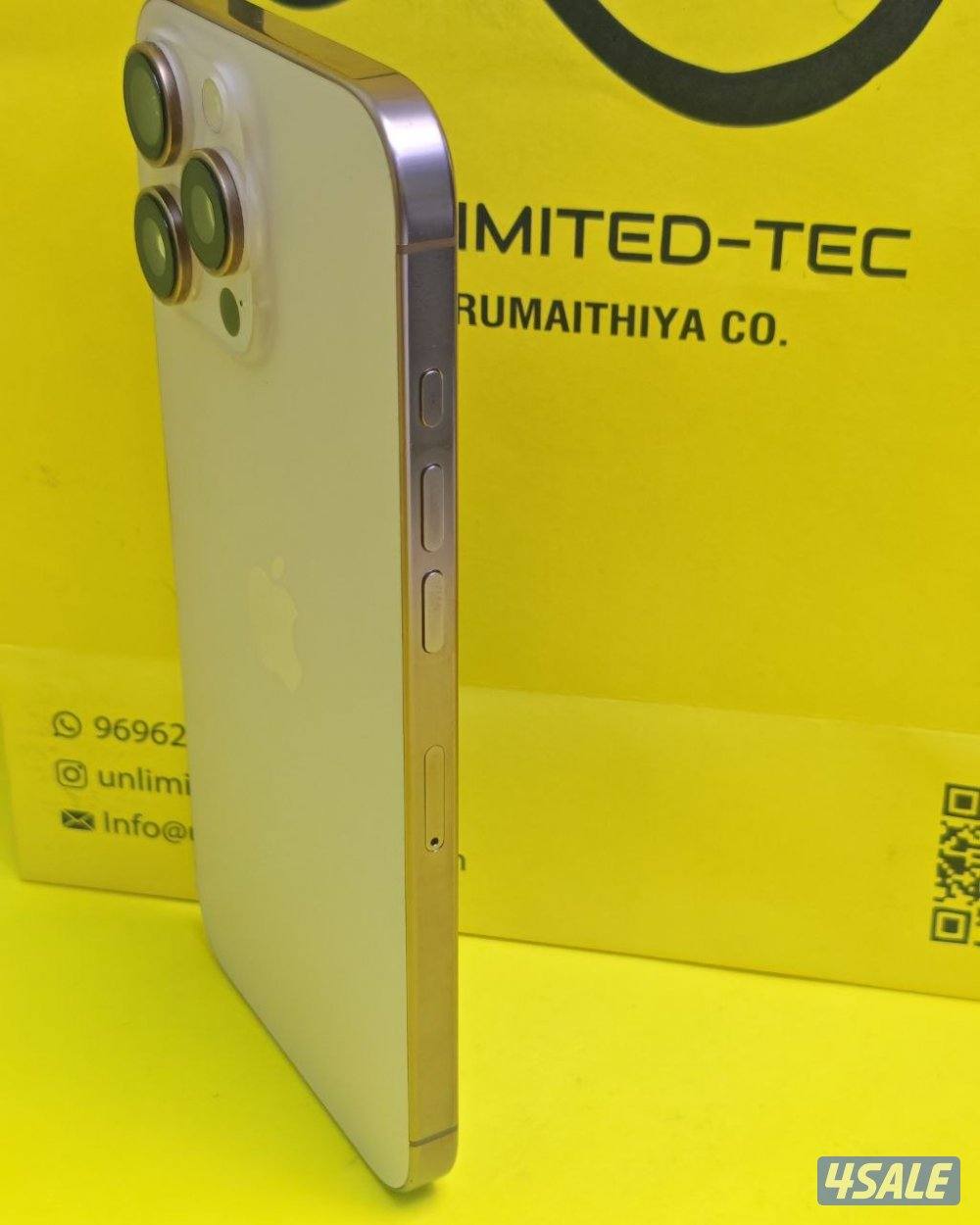 ايفون 16 برو ماكس صحراوي بطارية89%مستعمل كالجديد iPhone16Pro Max 256GB3