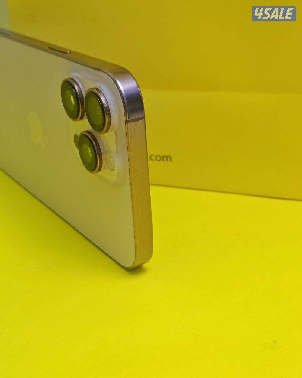 ايفون 16 برو ماكس صحراوي بطارية89%مستعمل كالجديد iPhone16Pro Max 256GB7