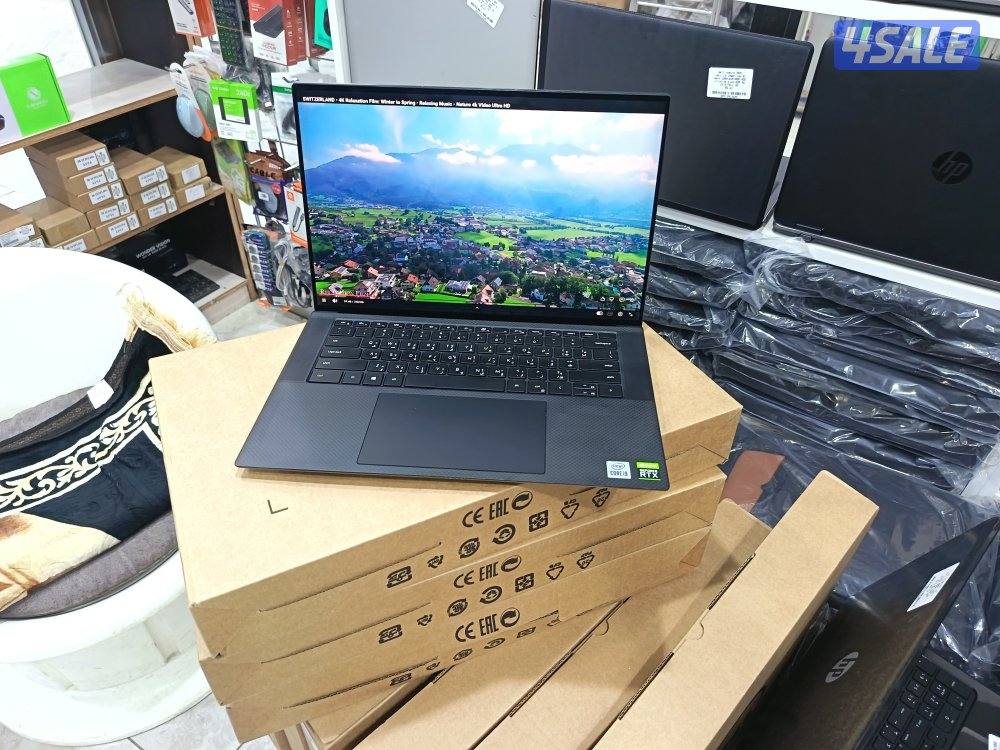 Dell precision 5550 cori i9 10th Ram 16 Hard ssd mt Nvidia Rtx g 4k9
