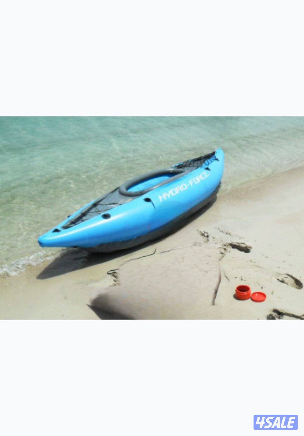 كاياك للبيع قابل للنفخ ب حاله جيده جداً ونظيف1
