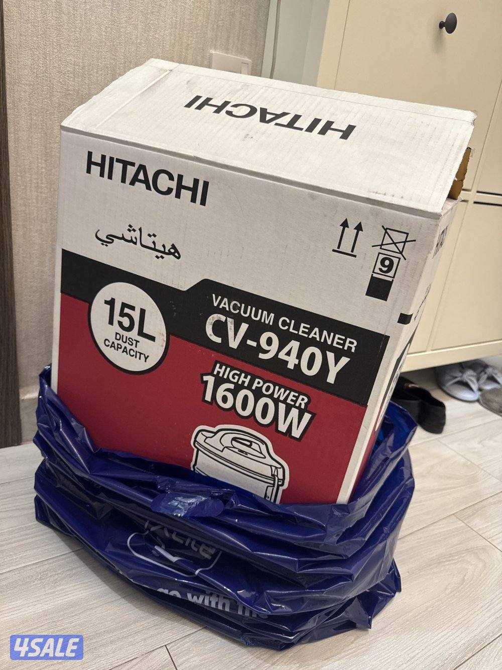 للبيع مكنسة كهربائية جديده ما استخدمتها مع كرتونها قوتها 1600 توشيبا1