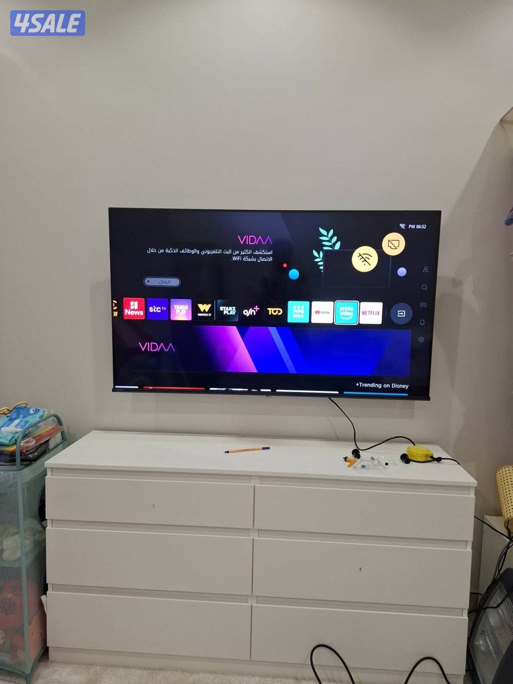 يوجد تلفزونات. جميع انواع و الاحجام سمارت عادي3